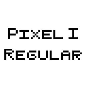 Pixel I Regular