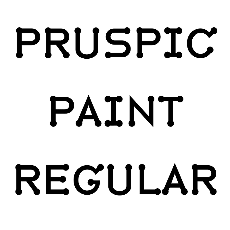 Pruspic Paint Regular