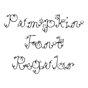 Pumpkin Font Regular