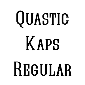 Quastic Kaps Regular