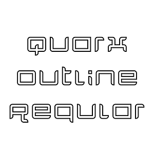 Quarx Outline Regular