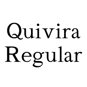 Quivira Regular