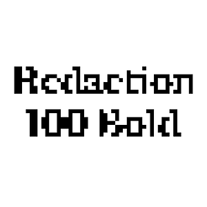 Redaction 100 Bold