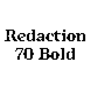 Redaction 70 Bold