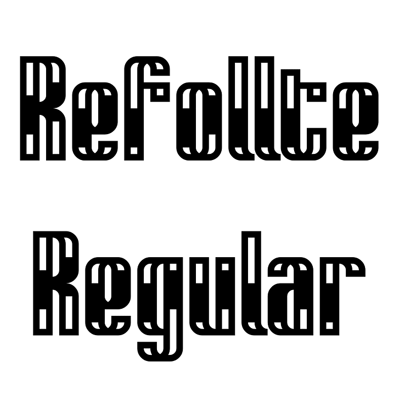 Refollte Regular
