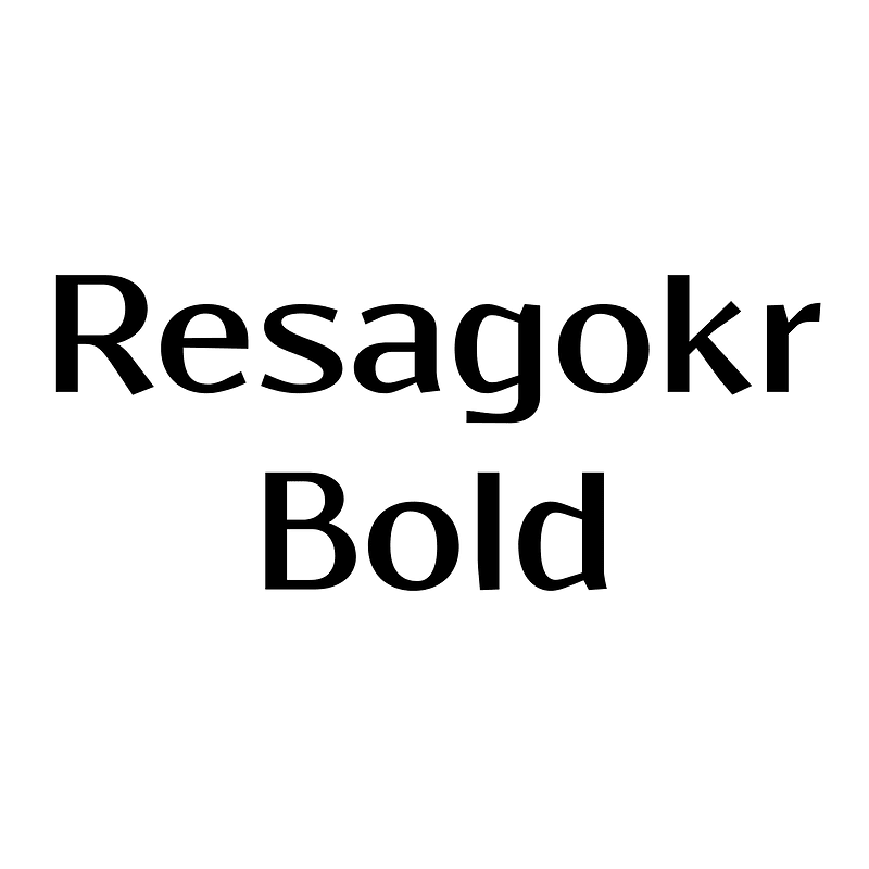 Resagokr Bold