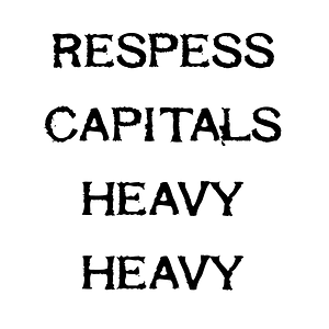 Respess Capitals Heavy Heavy