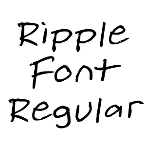 Ripple Font Regular - Free fonts on creazilla.com