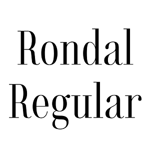 Rondal Regular