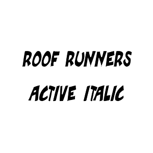 Roof runners active Italic