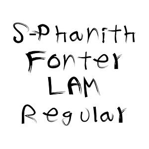 S-Phanith Fonter LAM Regular