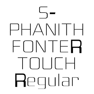 S-PHANITH FONTER TOUCH Regular