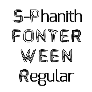 S-Phanith FONTER WEEN Regular