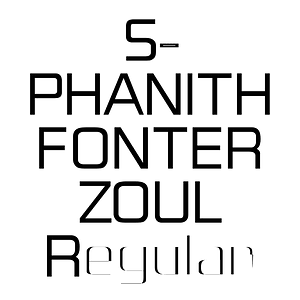 S-PHANITH FONTER ZOUL Regular