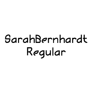 SarahBernhardt Regular