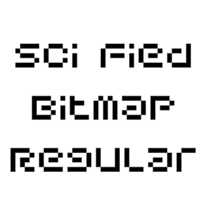 Sci Fied Bitmap Regular