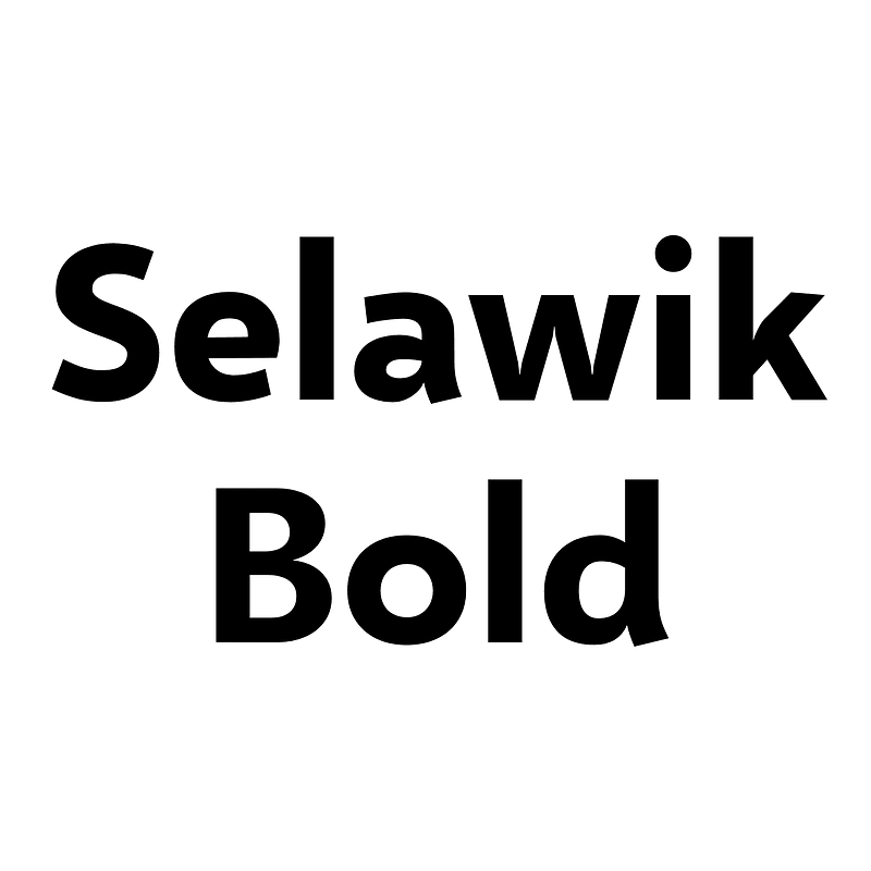 Selawik Bold