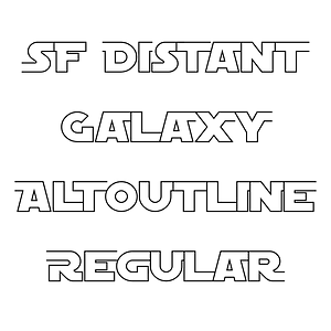 SF Distant Galaxy AltOutline Regular