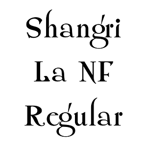 Shangri La NF Regular