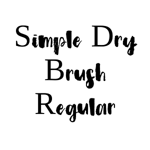 Simple Dry Brush Regular