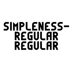 Simpleness-Regular Regular