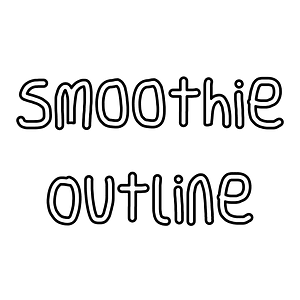 Smoothie Outline