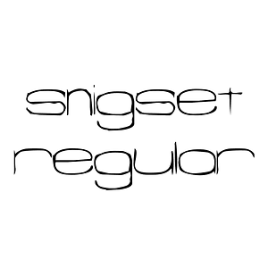 Snigset Regular