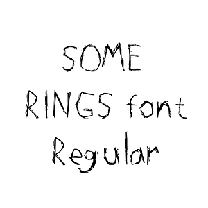 SOME RINGS font Regular