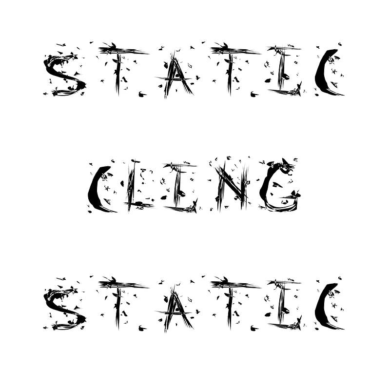 Static Cling Static - Free fonts on creazilla.com