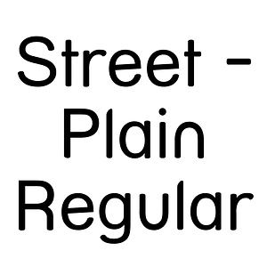 Street - Plain Regular