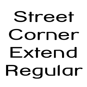 Street Corner Extend Regular