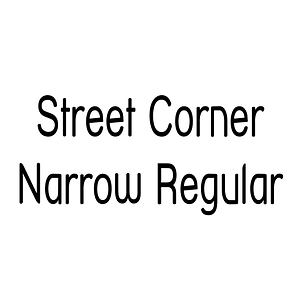 Street Corner Narrow Regular