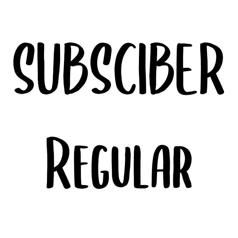 SUBSCIBER Regular
