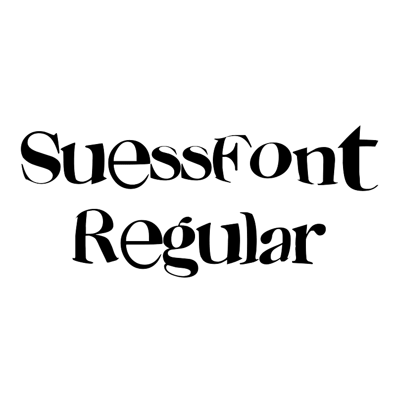 SuessFont Regular
