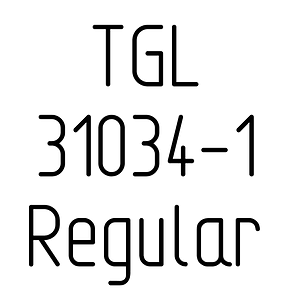 TGL 31034-1 Regular