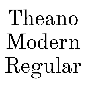 Theano Modern Regular