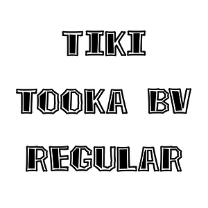 Tiki Tooka BV Regular