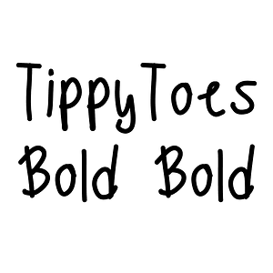 TippyToes Bold Bold