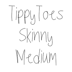 TippyToes Skinny Medium