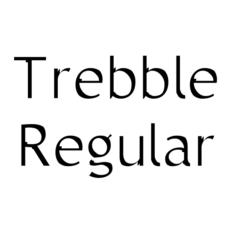 Trebble Regular