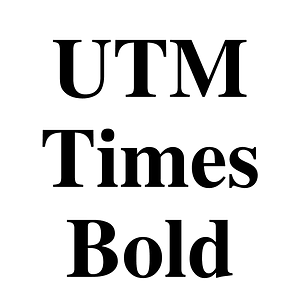 UTM Times Bold