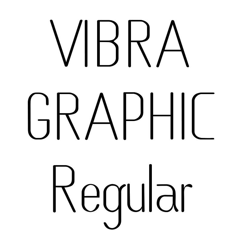 VIBRA GRAPHIC Regular