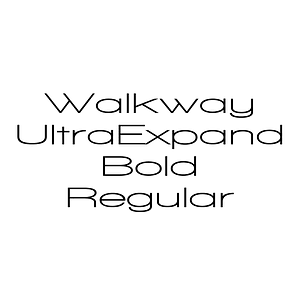 Walkway UltraExpand Bold Regular