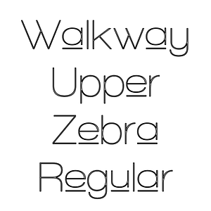 Walkway Upper Zebra Regular