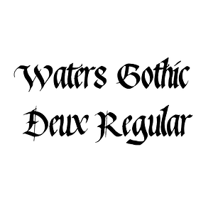 Waters Gothic Deux Regular