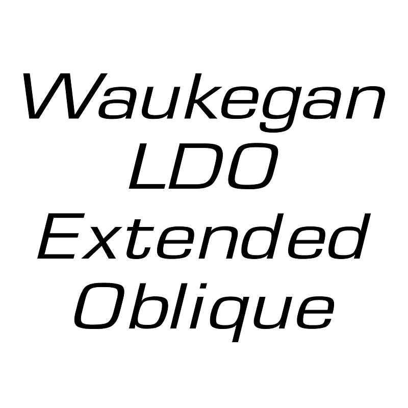 Waukegan LDO Extended Oblique