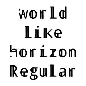 world like horizon Regular