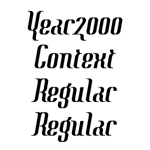 Year2000 Context Regular Regular