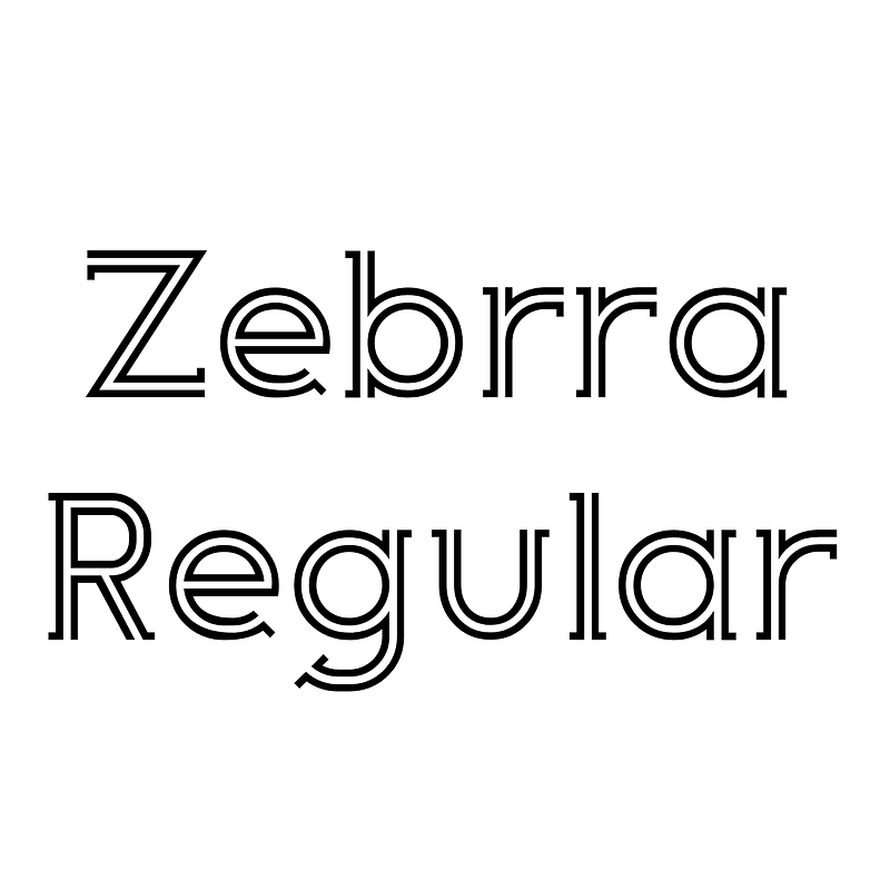 Zebrra Regular
