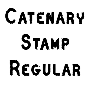 Catenary Stamp Regular